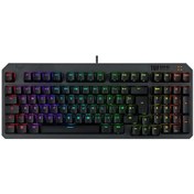Resim Asus Tuf Gaming K3 Gen Iı Optical Mechanical Rgb Blue Switch Ip57 Kablolu Gaming Klavye 