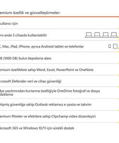 Resim Microsoft 365 Bireysel - Elektronik Lisans EP2-32317 