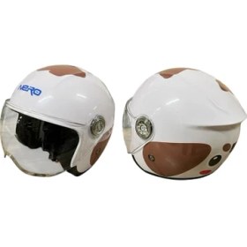 Resim Nero Çocuk Kask Çenesiz 601 Beyaz 