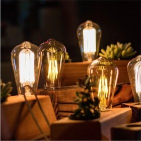 Resim Dekoratif Armut Rustik Ampul 10'lu Paket CT-4290 8W 