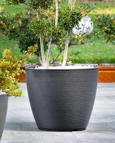 Resim Urban Ring 57 Plastik Saksı Gri 
