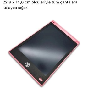 Resim Premium LCD Ekranlı Kalemli Dijital Çizim Tableti Yazı Tahtası Boyama Resim Akıllı Tablet 8,5 Inç 