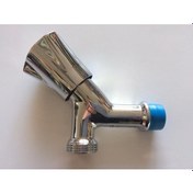 Resim Üstünel Lüx Çamaşır Makina Muslugu Pirinç Çamaşır Makina Musluk Krom 