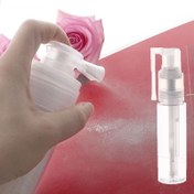 Resim Yeniden Doldurulabilir Simli Toz Püskürtme Şişesi, Uzun Uçlu Kuru Toz Sprey Şişe 14-60ml 
