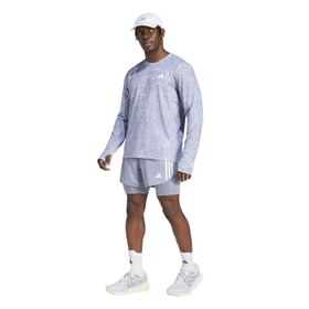 Resim Adidas Otr E 3s 2in1 S Erkek Mor Koşu Şortu 