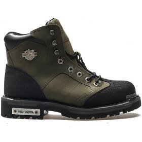 Resim Harley Davidson Unısex Hakiki Deri Günlük Bot 40-45 22k Clemente M Yeşil Nubuk Yeşil Nubuk 