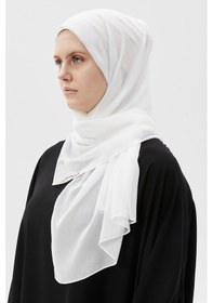 Resim Altobeh Düz Şifon Şal Ekru 