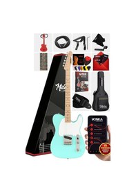 Resim Midex Tlx-50gr Tele Kasa Maple Klavye 2 Single-coil Manyetik Elektro Gitar 
