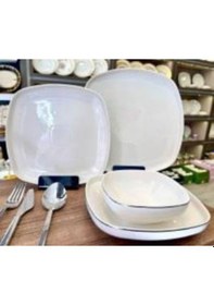 Resim Roy Kıng Ellıe Gold Lıne 24 Parça Yemek Takımı 