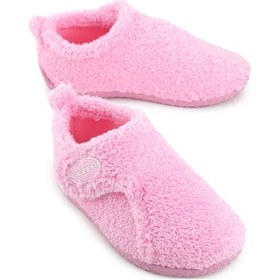 Resim Gezer Kışlık Kız Çocuk Peluşlu Rahat Taban Cırt Cırtlı Ayarlanabilir Ev Okul Kreş Panduf Ayakkabı Ga2kpm.03421.01.020.b42 Pembe 