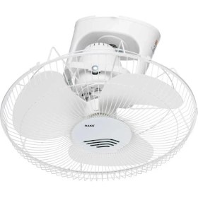 Resim Raks Tavan Vantilatörü 3 Kanatlı 3 Hız Kademeli 360° Salınım Aşırı Isınma Korumalı Dayanıklı Plastik Gövde 