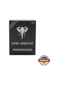 Resim White Elephant 9mm Kömürlü Pipo Filtresi 150li Paket 352470 