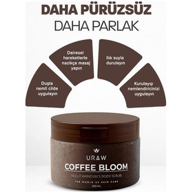 Resim Uraw Coffee Bloom Arındırıcı Body Scrub 200 ML 