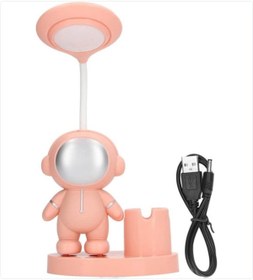 Resim mikudesign LED Astronot Masa Lambası Ve Kalemlik 