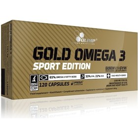 Resim Olimp Gold Omega 3 Sport Edition 120 Kapsül (Omega 3) 