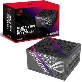Resim Asus Rog Strix 850p 850w 80+ Platinum Full Modüler Gaming Power Akak92asu0040 