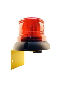 Resim Mesan Ø90 İkaz Lamba Döner Buzzer L Montaj Kırmızı 220vac Ms 715.1.220vac 