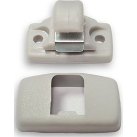 Resim VW Passat B5 1997-2000 Güneşlik Tutucu Klipsi Kanca Gri 3B0857561B 