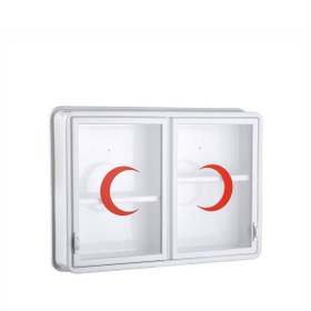 Resim Genel Markalar Ecza Dolabı+İlkyardım içeriği Pratik Açılır Kapanır Kapaklı 45cmx35cmx10cm 156 