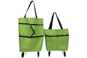 Resim Fantastik Store Katlanabilir Tekerlekli Çantalı Çarşı Pazar Arabası Alışveriş Çantası Piknik Çantası - Lisinya 