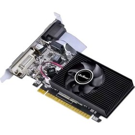 Resim JieShuo GT 210 1 GB 64 Bit GDDR3 HDMI Vga Dvı Ekran Kartı 