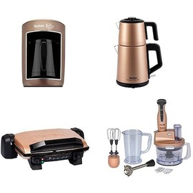 Resim TEFAL 4LÜ ÇEYİZ SETİ BRONZ GOLD 