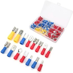 Resim 280 Parça İzoleli Kablo Ucu Seti Kutulu Kürek Halka Çatal Yalıtım 