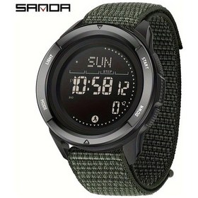 Resim Sunshine022 Sanda Erkek Spor Saati Yeşil Adımsayar Pusula Metronom Ve Alarm Diğer 