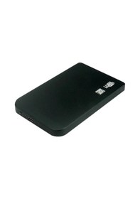 Resim 2.5'' inç Sata Plastik Hdd Kutusu Harddisk Kutu Usb 2.0 DD-110 Siyah 