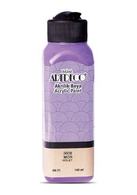 Resim Artdeco Akrilik Boya 140 Ml Mor 3608 