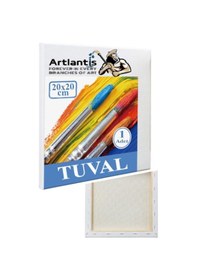 Resim Mini Şövale 20x20 Cm Tuval 3 Ml Akrilik Boya 6 Renk Ve Fırça 4 Adet 20x20 Mini Tuval Masaüstü Küçük Şövale Boyama Seti 