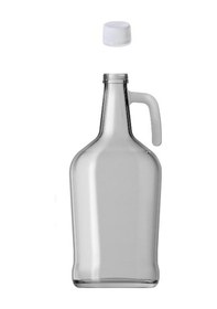 Resim Paşabahçe 3 Litre Kulplu Galon Cam Şişe Yağlık Plastik Kapaklı Şe 