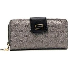 Resim Silver Polo Sp928 Kadın Cüzdan & Kartlık Logolu Platin-siyah 