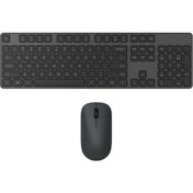 Resim Xiaomi Wireless Kablosuz Klavye ve Mouse Seti Siyah Xiaomi Wireless Kablosuz Klavye ve Mouse Seti Siyah