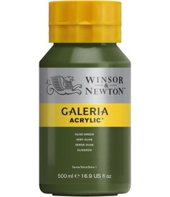 Resim Winsor & Newton Galeria Akrilik Boya 500Ml - Olive Green 447 