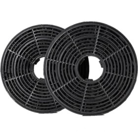 Resim Arnova Karbon Filtre (15.5 cm - 2 Adet) Universal - Gerçek Plastik Ve Karbon 