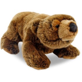 Resim Boz Ayı Kukla 30 cm 