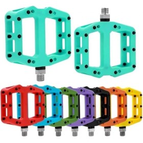 Resim Briviga Brıvıga - Yeşil Nylon Gövdeli, Cnc Işlemeli Cr-Mo Akslı, 3 Kapalı Rulmanlı Pedal (101X113MM) 