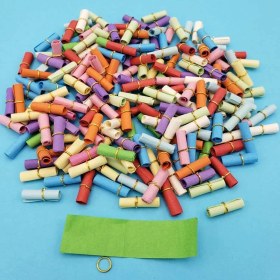 Resim Alifa Toptan 200'LÜ Renkli Yazısız Not Kağıtları 