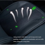 Resim Supermarket1 Cbtx Araba Soğutucu Yastık Kılıfı - 5 Fanlı, 3 Ayarlanabilir- Siyah 