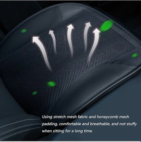 Resim Supermarket1 Cbtx Araba Soğutucu Yastık Kılıfı - 5 Fanlı, 3 Ayarlanabilir- Siyah 