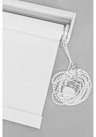 Resim Blackout Karartma Beyaz Stor Perde Işık Geçirmeyen Mutfak Camı Çocuk Odası Yatak Odası Perdesi Beyaz 