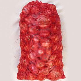 Resim 55x90 SOĞAN PATATES CEVİZ ÇUVALI 1000 ADET KIRMIZI POLİMER FİLE ÇUVAL 