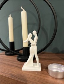 Resim Sevimli Sevgililer Günü Heykeli 