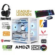 Resim MSI Dfs Gaming DS2026W 00305 R7-5700X B550M-RTX4060 8 GB 32 GB 1 TB SSD Free Dos Masaüstü Oyuncu Bilgisayı 