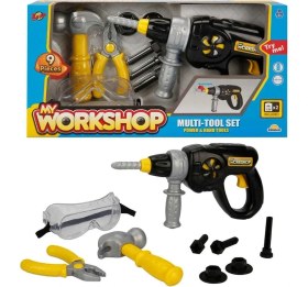 Resim TeknoKapsül Zapp My Workshop Matkaplı Tamir Seti 9 Parça 