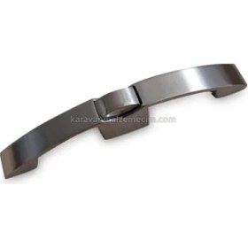 Resim Shuıvan Kulplu Oval Basçek Dolap Kilidi 16CM - Parlak Krom 