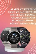Resim teknodayım ANC Özellikli Bluetooth Kulaklık ve Amoled Ekran Akıllı Saat Uyku ve Sağlık Takibi Nabız Ölçer 