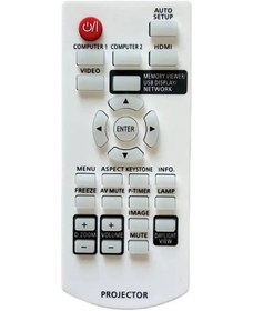 Resim Lasonstiges Pt-tw350 Pt-tw350d Pt-tw350e Pt-tw342u Pt-tw343r Pt-tw343re Pt-tw343ru Pt-tw350u 3lcd Projektör İçin Projektör Uzaktan Kumanda Ae9b81-1 