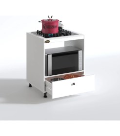 Resim Kenzlife ocak dolabı piraye byz 85*70*60 XLARGE çekmeceli hazır mutfak ankastre gömme ocak için 